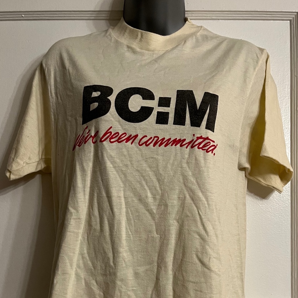 Vintage “we’ve been committed” tee